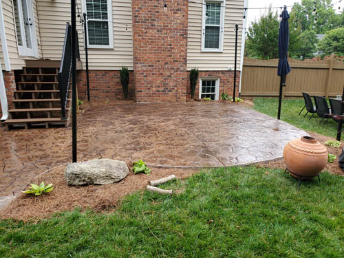 Stamped Concrete Project 6
