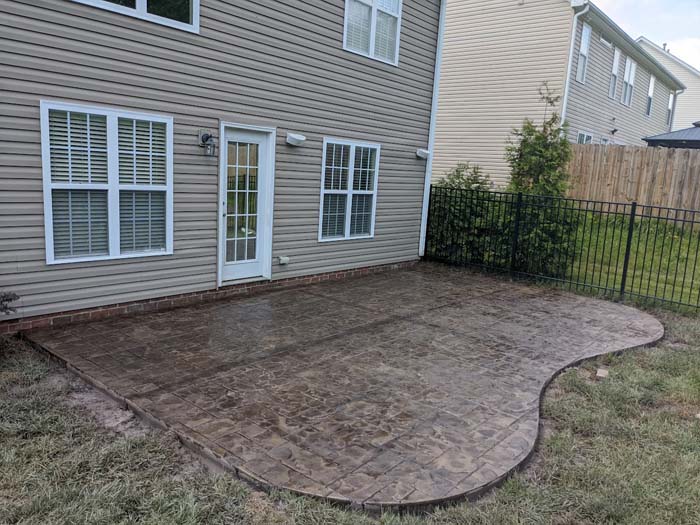 Stamped Concrete Project 3
