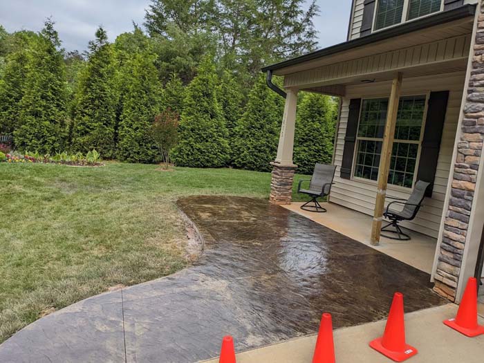 Stamped Concrete Project 5